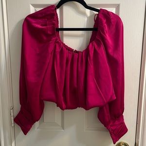 Do + Be crop bubble top